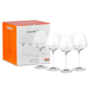 Set de copas de cristal